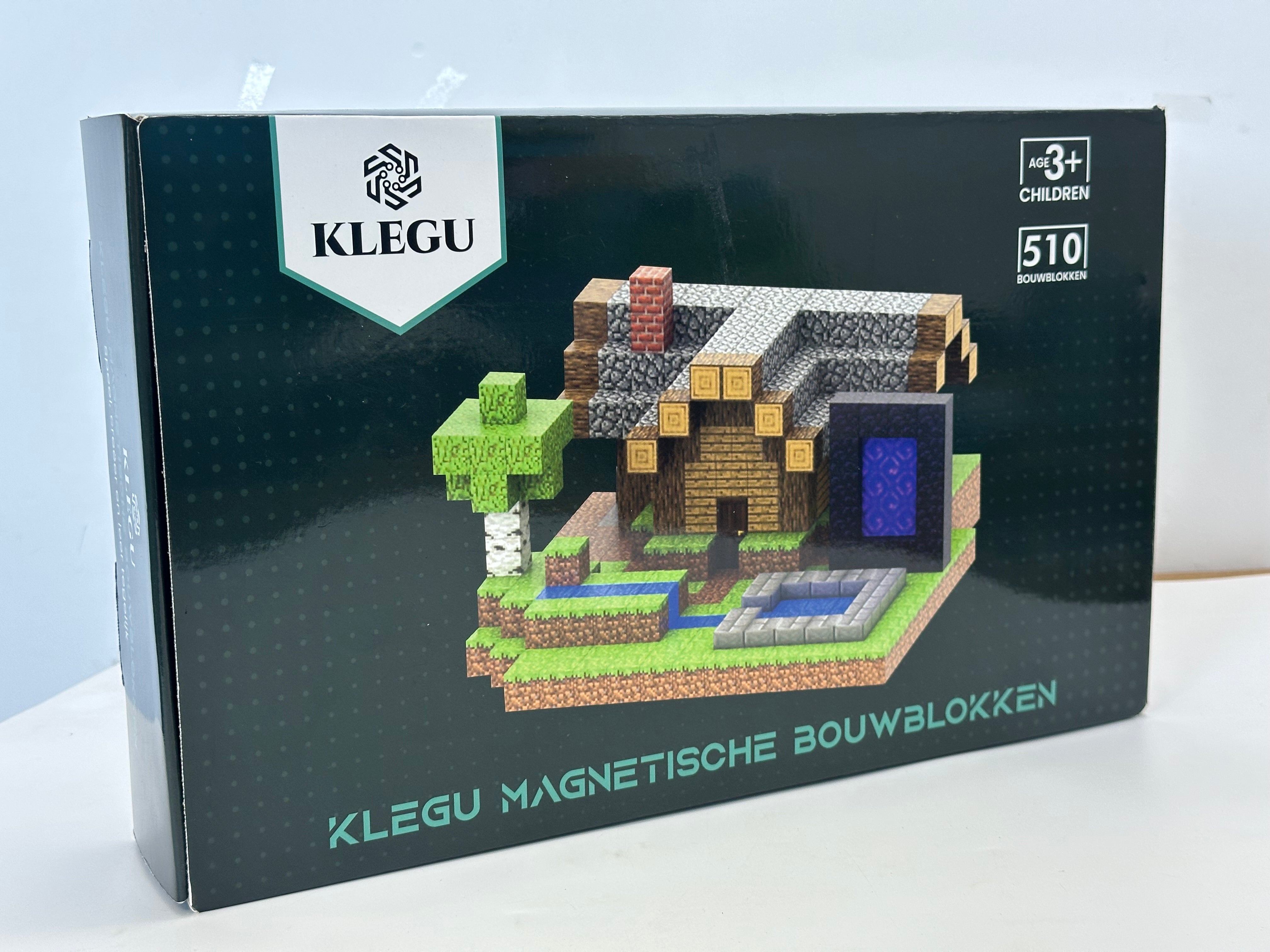 Villa - 510 magnetische bouwblokken | Klegu