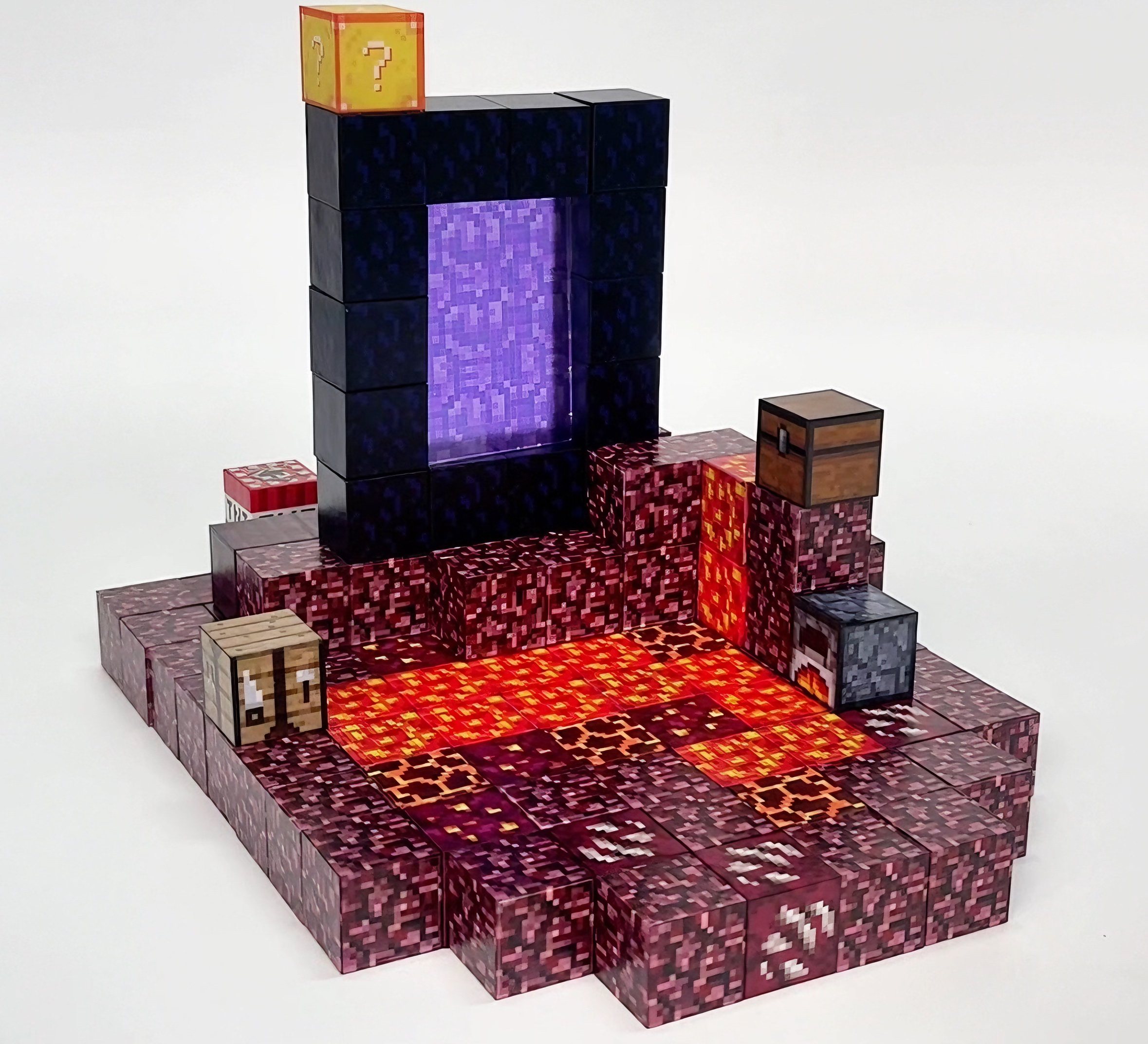 Onderwereld - 128 magnetische bouwblokken | Klegu