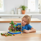 Boerderij - 212 magnetische bouwblokken | Klegu