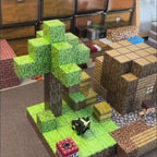 Huis van het dorpshoofd - 192 magnetische bouwblokken | Klegu