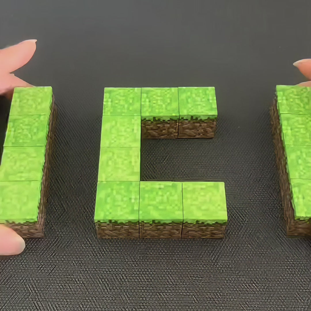 Mini bos - 48 magnetische bouwblokken | Klegu